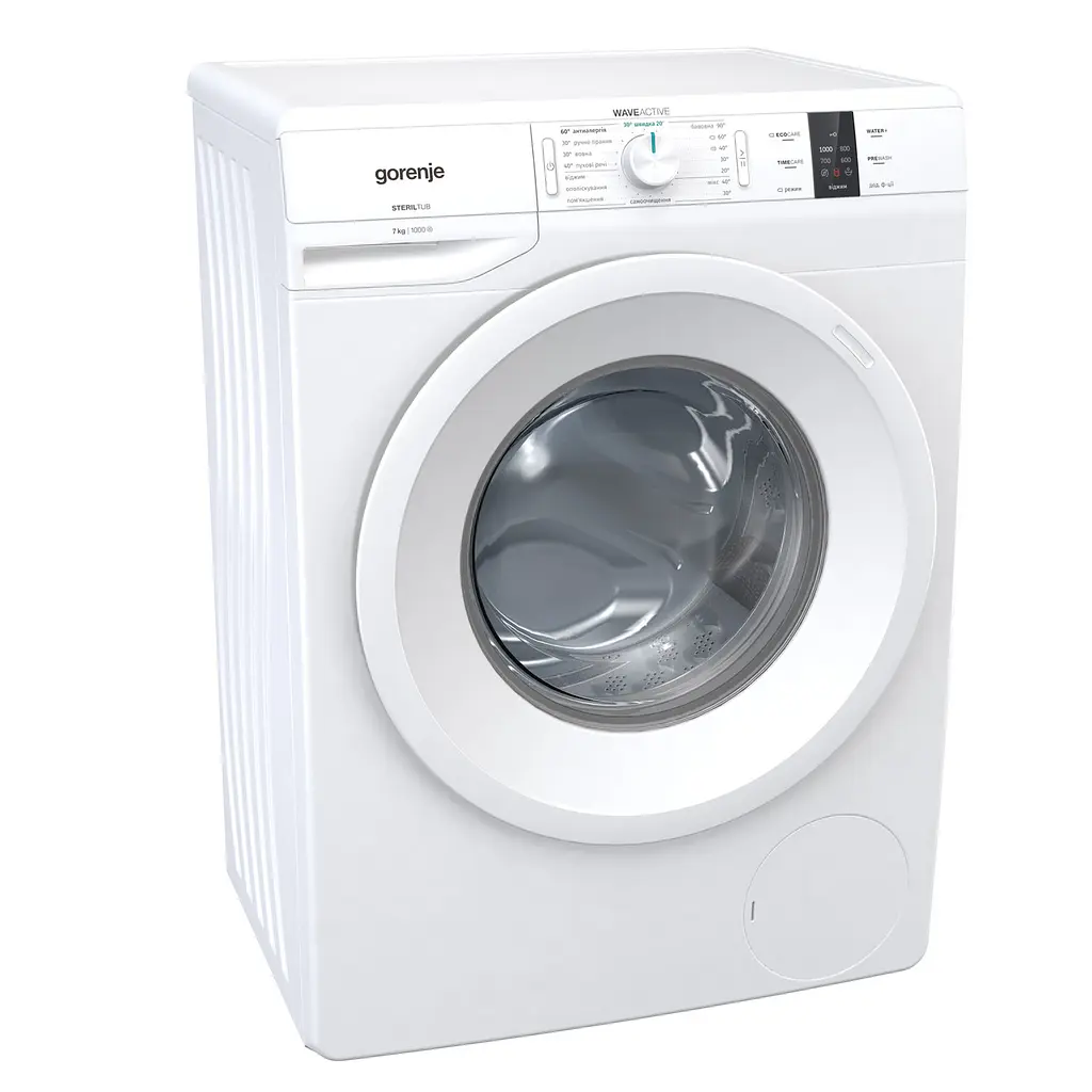 Стиральная машина Gorenje WP70S3/ 7 кг/ 1000 об/A-30%/16 программ/55 см/простой интерфейс (WP70S3) - фото 2