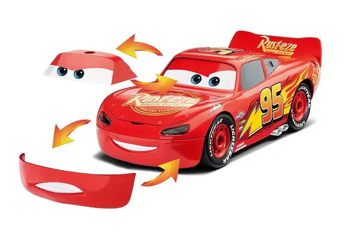 Конструктор дитячий Lightning McQueen – Disney Cars машинка зі світлом та звуками Revell 06562 - фото 5