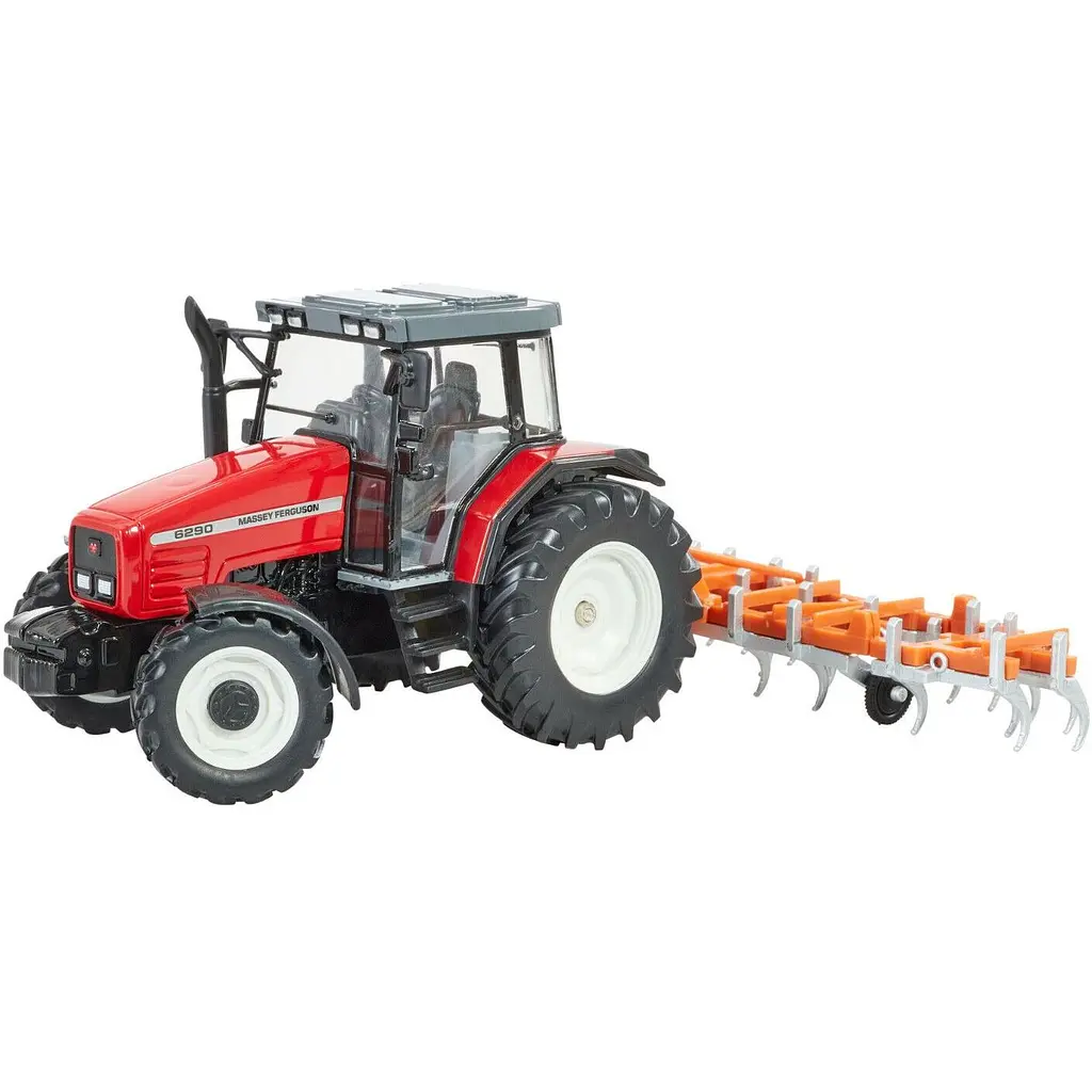 Модель Britains Трактор Massey Ferguson 6290 з культиватором 1:32 (43335) - фото 2