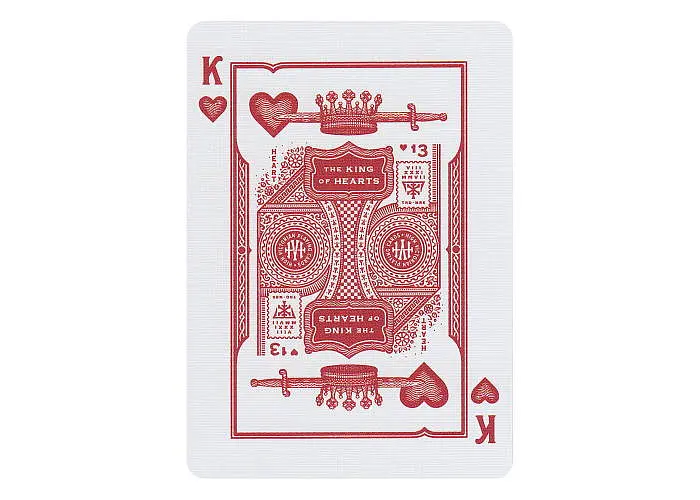 Карты игральные United States Playing Card Company Theory11 High Victorian (red) (168124) - фото 8