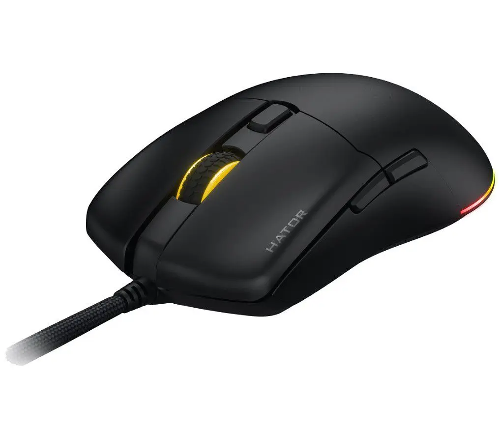Игровая мышь HATOR HTM-610 Pulsar3 USB ESports Gaming 12000dpi 35G Black - фото 2