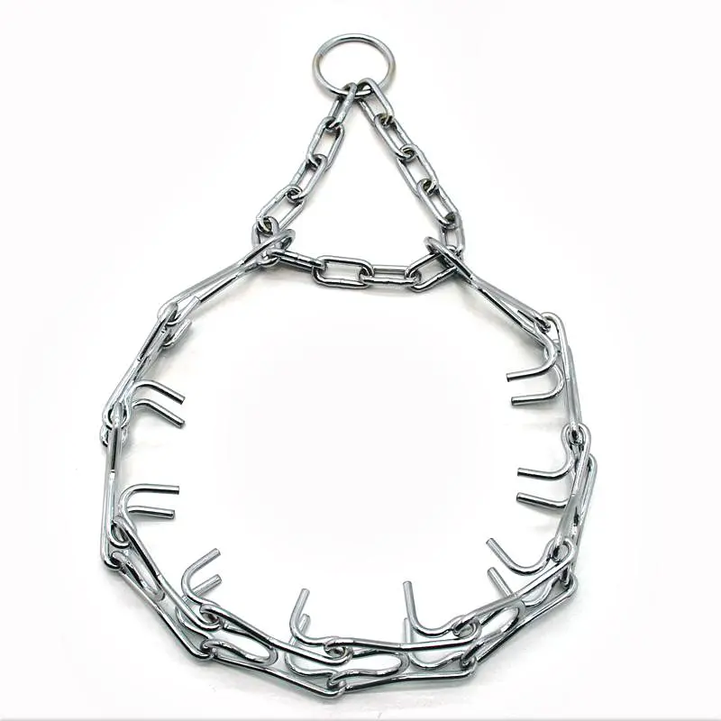 Нашийник зашморг жорсткий для собак Zoo-hunt хромовий ХЖ №1 48 см - фото 5