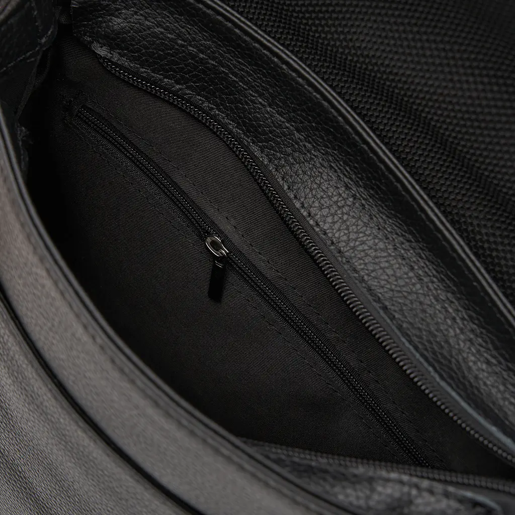 Чоловіча якісна шкіряна сумка через плече Tiding Bag A25-1278A - фото 5