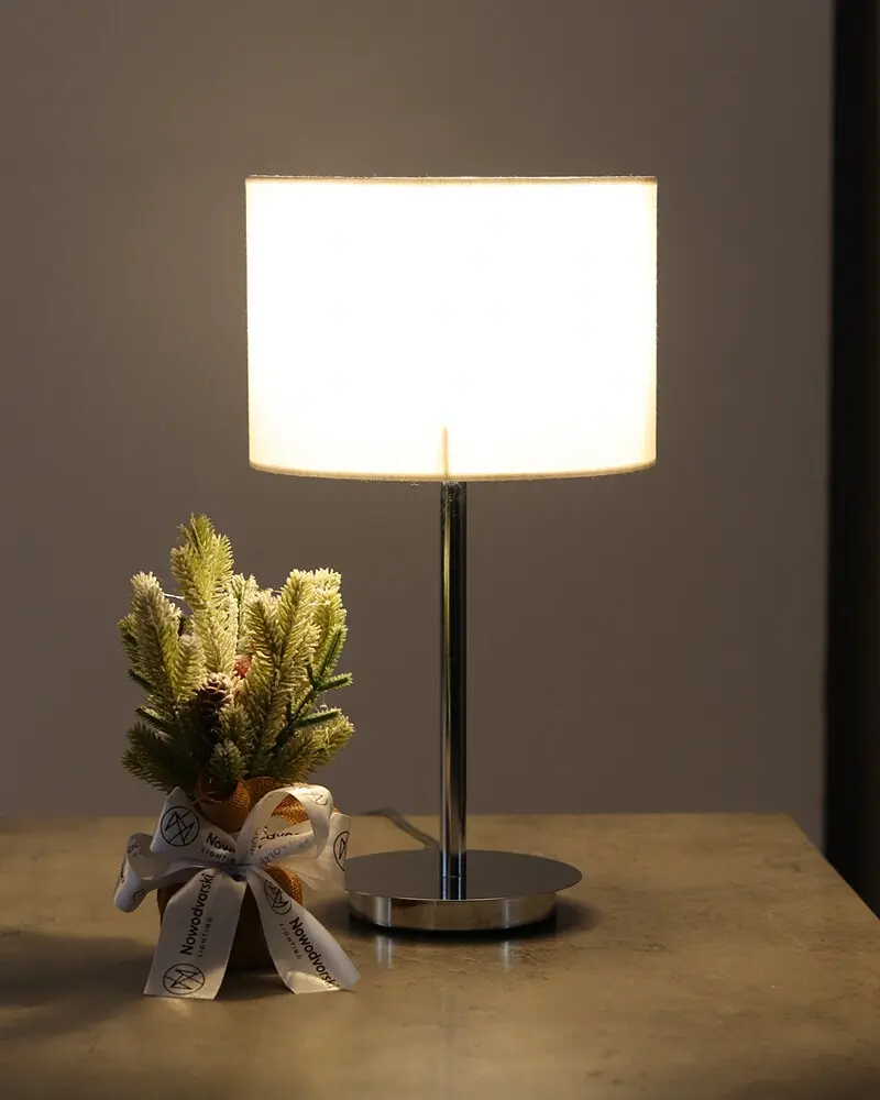 Настільна лампа Nowodvorski 11778 Hotel Mood E27 1x10W IP20 світло-бежева - фото 3