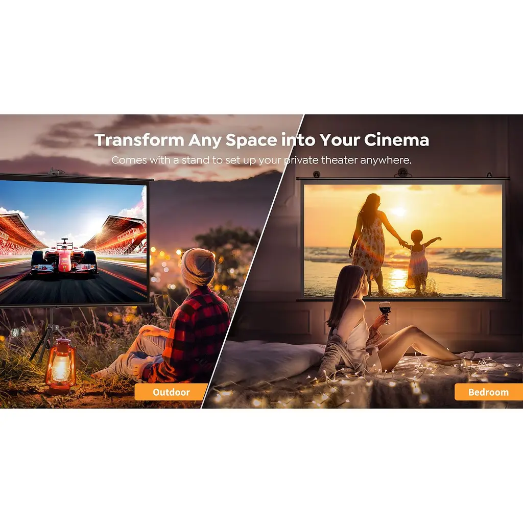 Экран для проектора на подставке Yaber 84" 16:9 (Yaber-84Inch-StandScreen) - фото 4