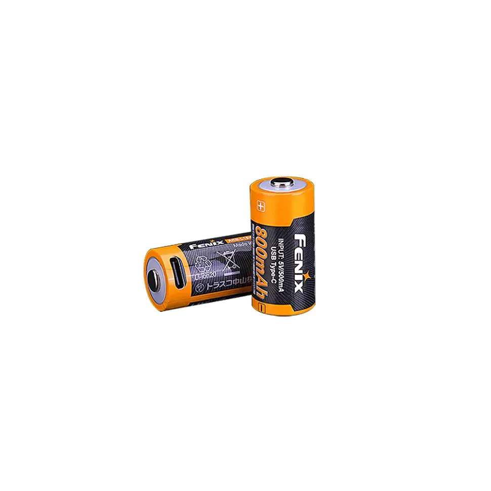 Акумулятор Fenix 16340 (800 UP mAh) Type-C (ARB-L16-800UP) - фото 3