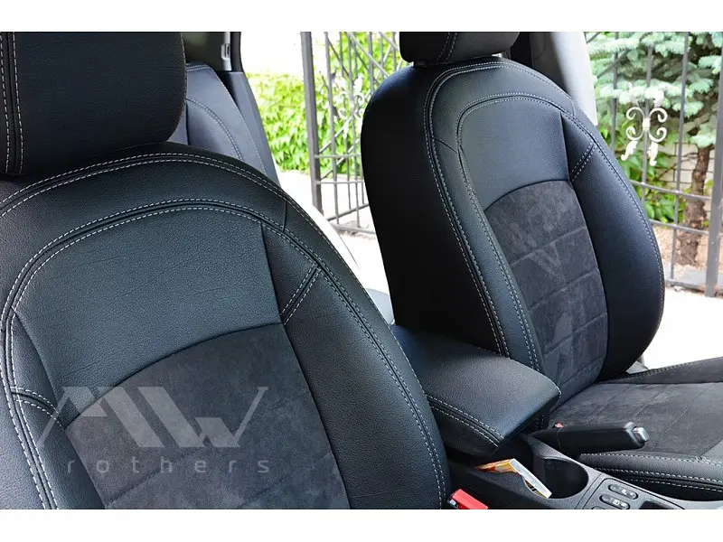 Авточохли модельні MW Brothers для Nissan Qashqai c 2007 - фото 7