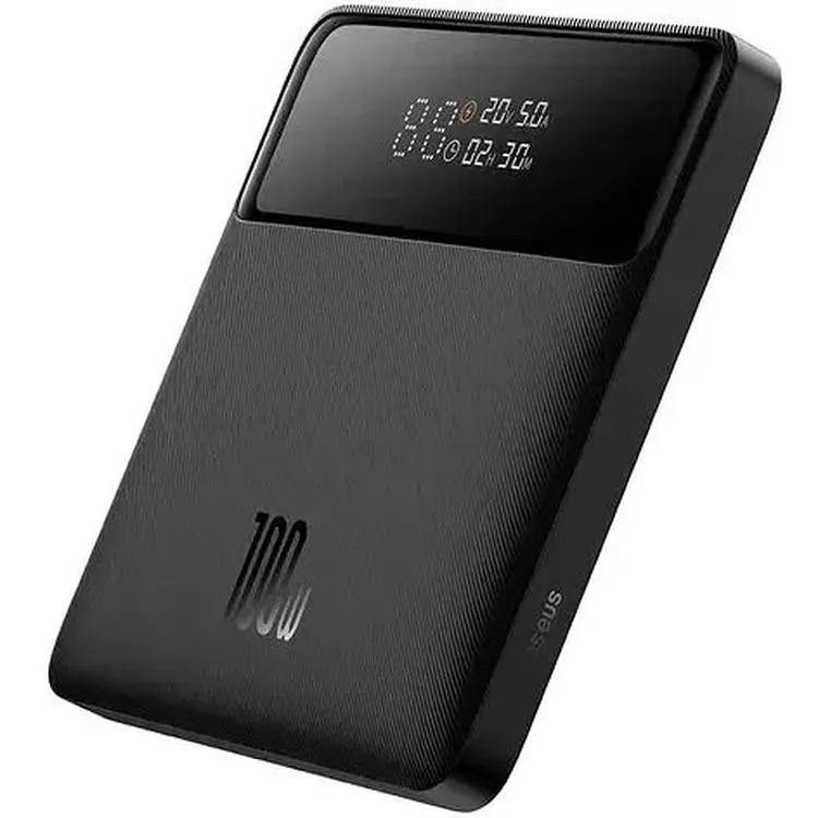 Портативная батарея Baseus Blade Power Digital Display Fast Charging HDEdition 20000 mAh 100W PPBL000301 Black - фото 3