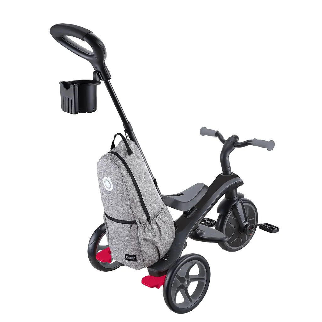 Велосипед дитячий Globber Explorer Trike 4 в 1 Deluxe Play чорно-сірий (636-120) - фото 5