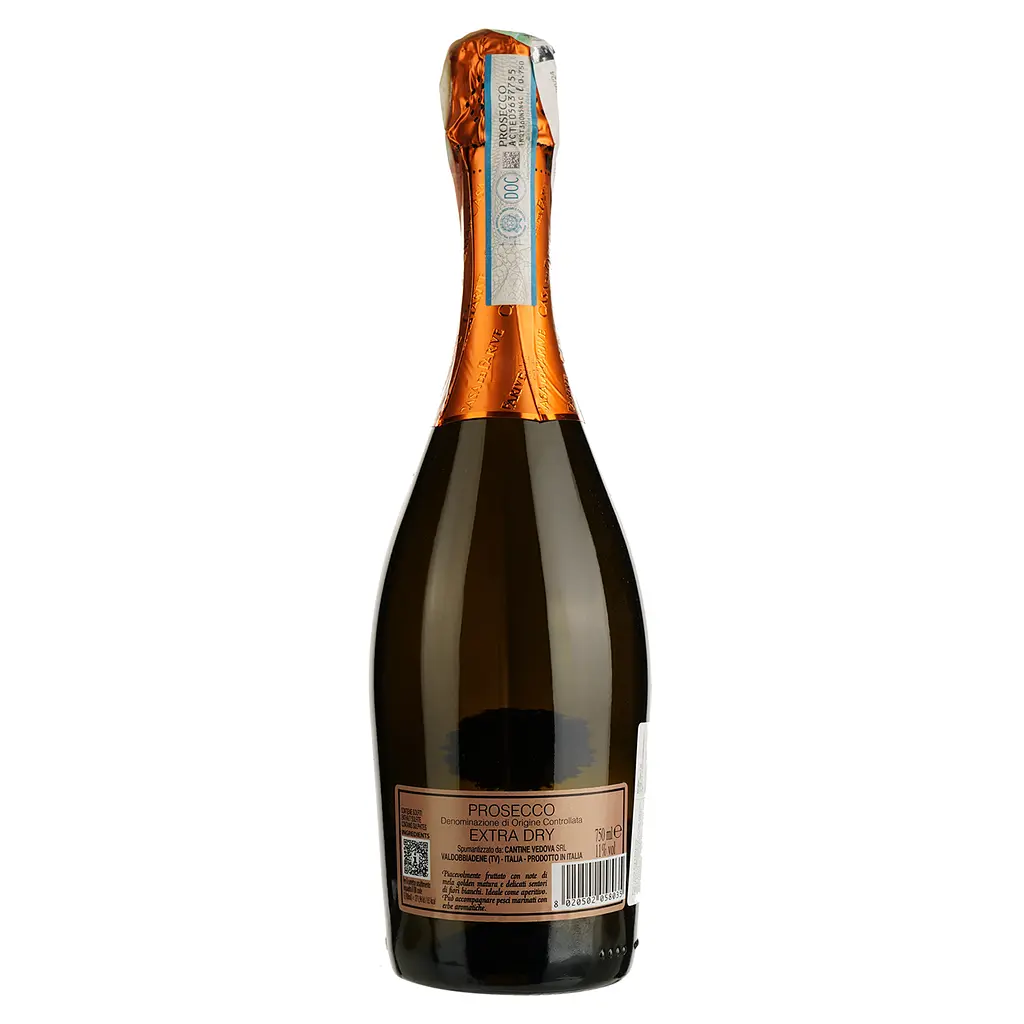 Игристое вино Casa Farive Prosecco DOC белое экстра-сухое 0.75 - фото 2