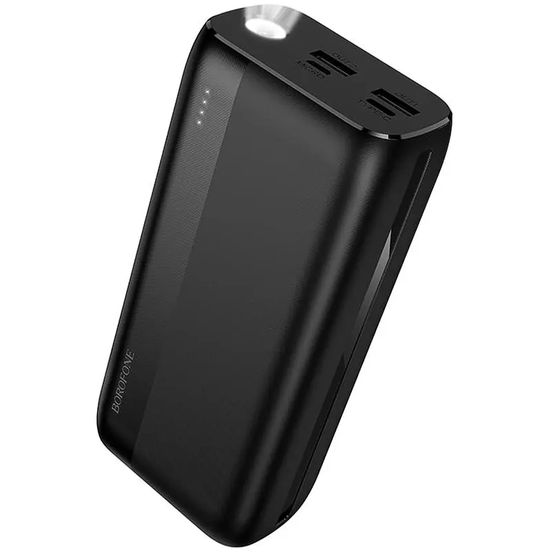 Портативное ЗУ Power Bank Borofone BJ86A Victoria 30000 mAh Black - фото 6