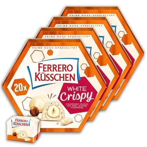 Конфеты Ferrero Kusschen White Crispy 172 g - фото 2