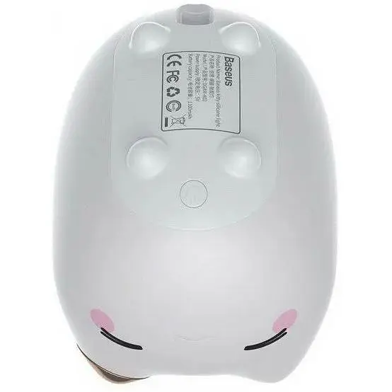 Ночник Baseus Cute Series Kitty Silicone Night light White [DGAM-A02] [59475] - фото 5