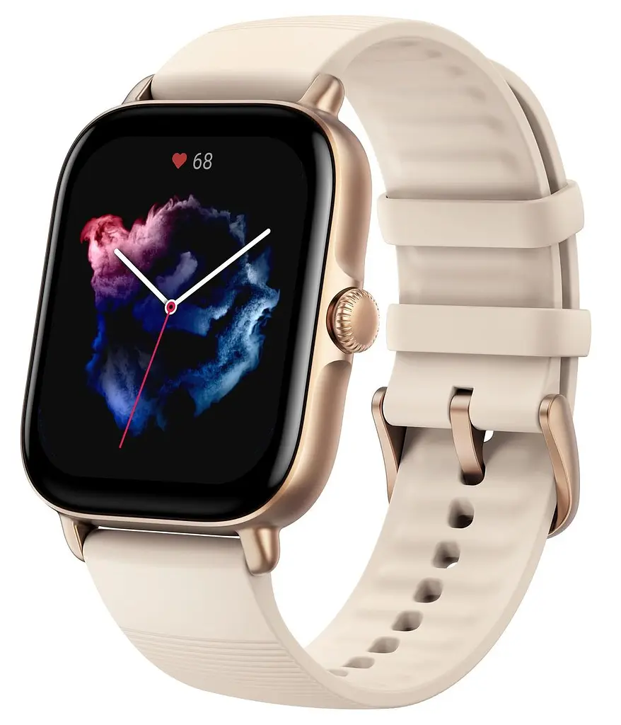 Розумний годинник Amazfit GTS 3 Ivory White (бежево-білий) - фото 2