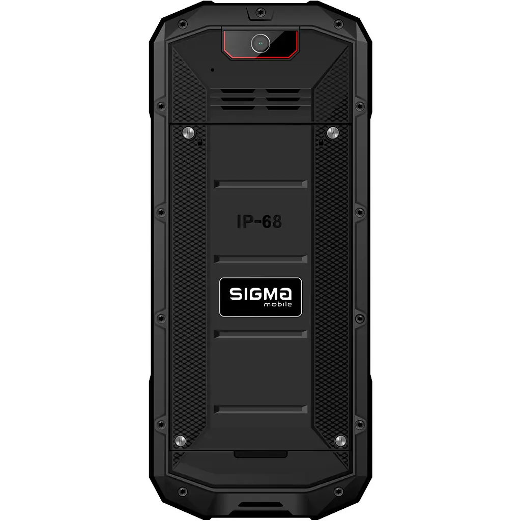 Мобільний телефон Sigma X-treme PA68 Black-Red UA-UCRF [88565] - фото 3