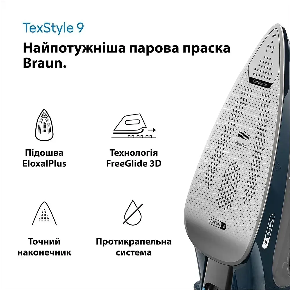 Утюг Braun SI 9682 DB (127409002) - фото 10