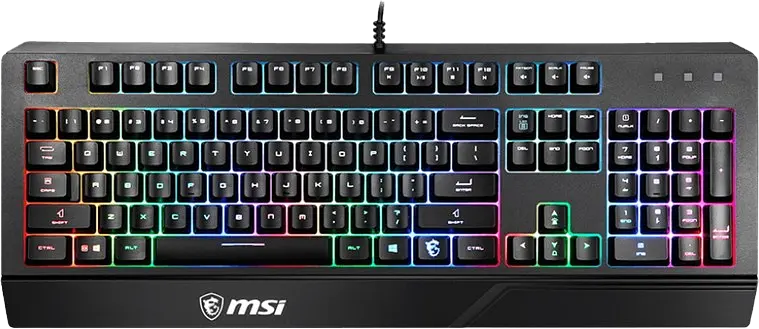Клавіатура MSI Vigor GK20 UA RGB Black (S11-04UA208-CL) - фото 2