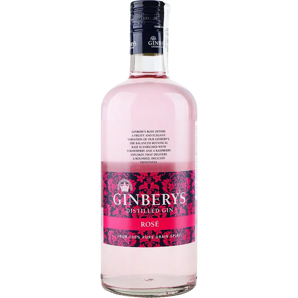 Джин Ginbery's Rose, 37,5%, 0,7 л