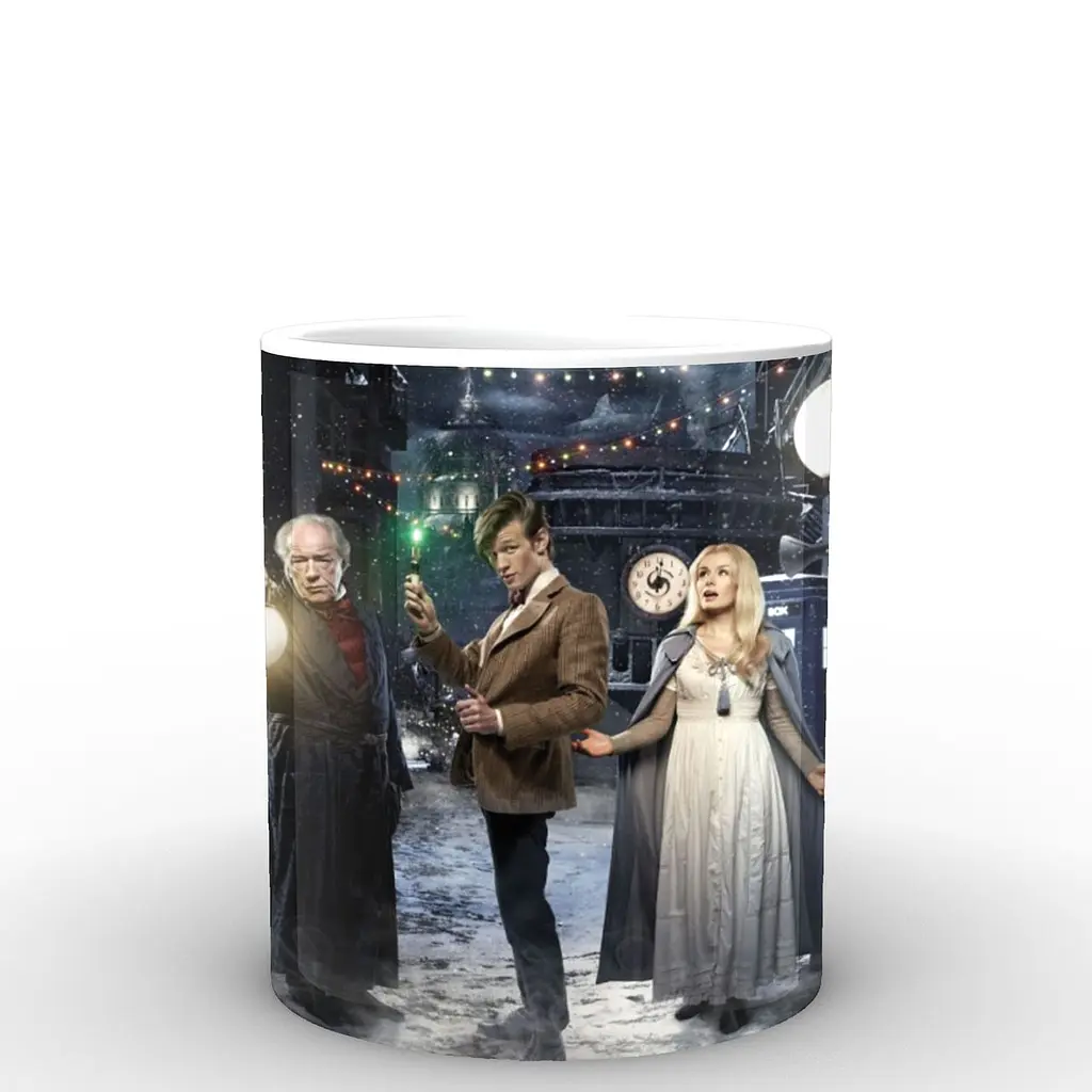 Кружка GeekLand Doctor Who Doctor Who зима DW.02.009 330 мл белая - фото 2