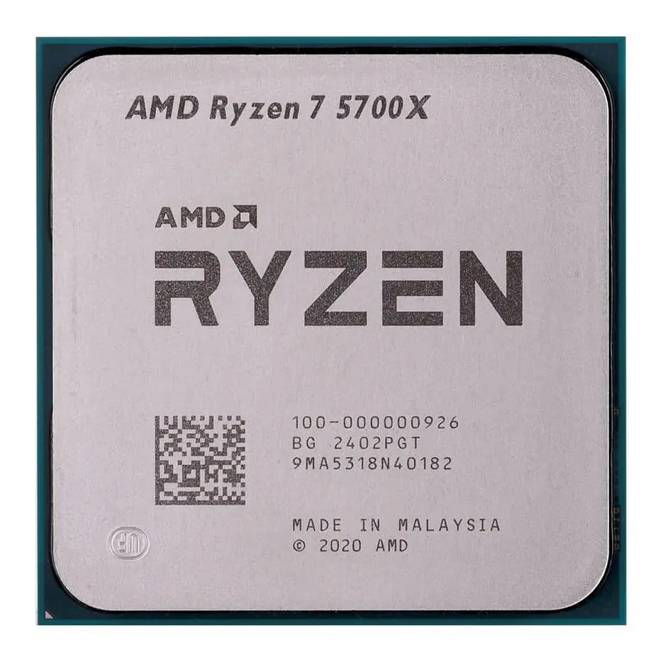 Процесор AMD Ryzen 7 5700X (100-000000926) (Socket AM4, 16T, 4.6 ГГц, Tray)