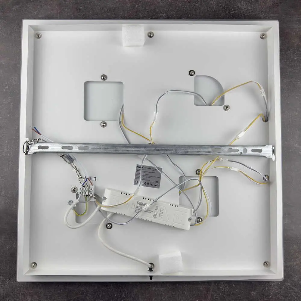 Світильник LED smart OXFORD+пульт 110W 3000-6000K IP20 білий квадрат Violux - фото 5