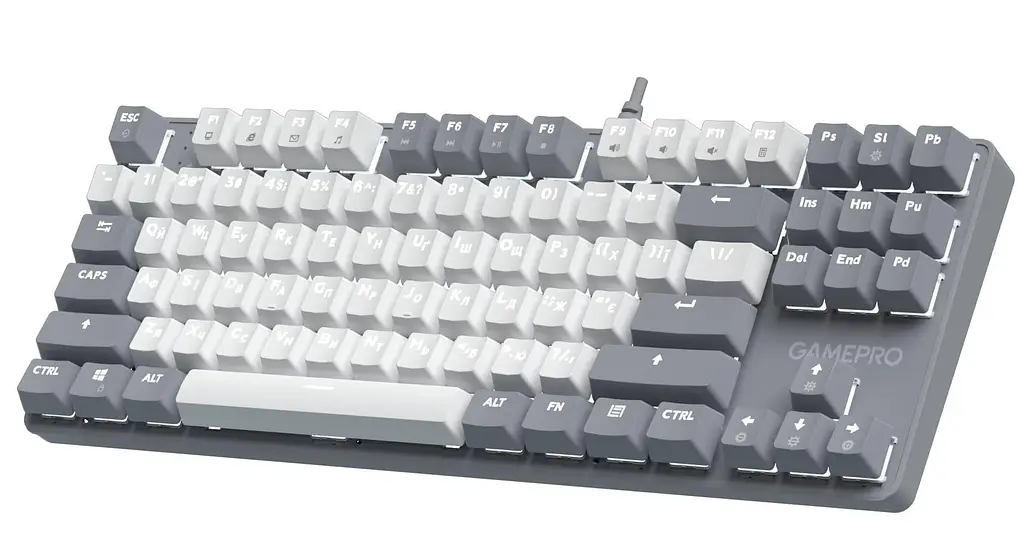 Клавиатура GamePro Genesis Metallic 87% Red switches (MK110G) - фото 3
