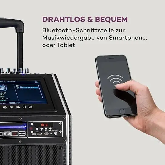 Мобильная акустическая система Auna Pro DisGo Box 2100 DVD (10035201) - фото 4