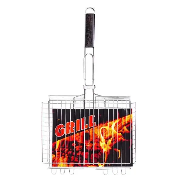 Решітка для гриля та барбекю TS Kitchen Grill плоска 42*31 см HP458RESH - фото 2