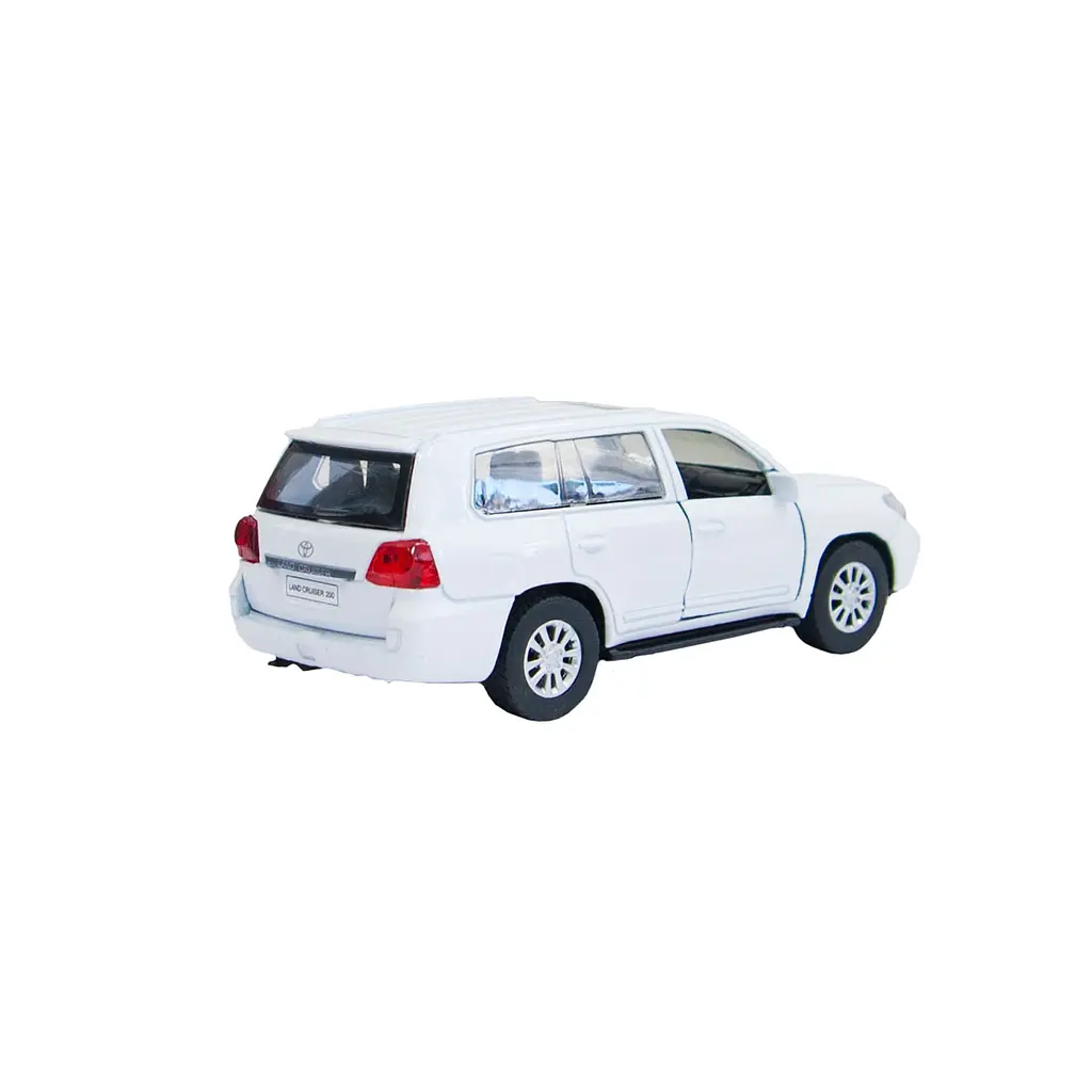 Автомодель Technopark Toyota Land Cruiser, білий (CRUISER-WT (FOB)) - фото 4