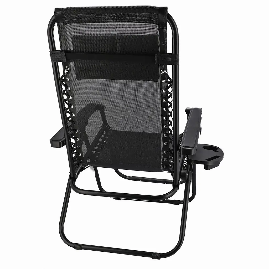 Комплект шезлонгів JUMI Relax Black - 2 шт. - фото 6