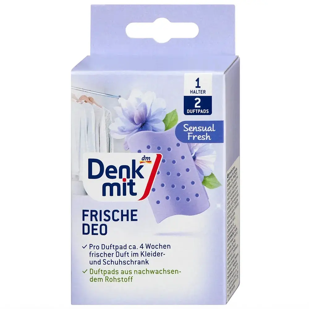Освіжувач для шафи та гардеробу DenkMit Sensual Fresh, 2 шт