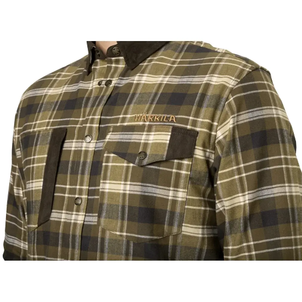 Сорочка Harkila Aivak L/S shirt XXL Antique Bronze - фото 4