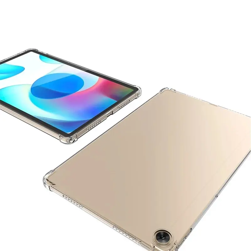 Чехол-накладка DK Silicone Corner Air Bag для Realme Pad 10.4" (RMP2102 / RMP2103) clear - фото 5