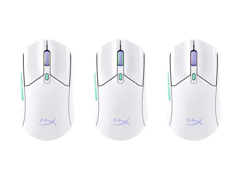 Миша HyperX Pulsefire Haste 2 Core Wireless White (8R2E7AA) - фото 8