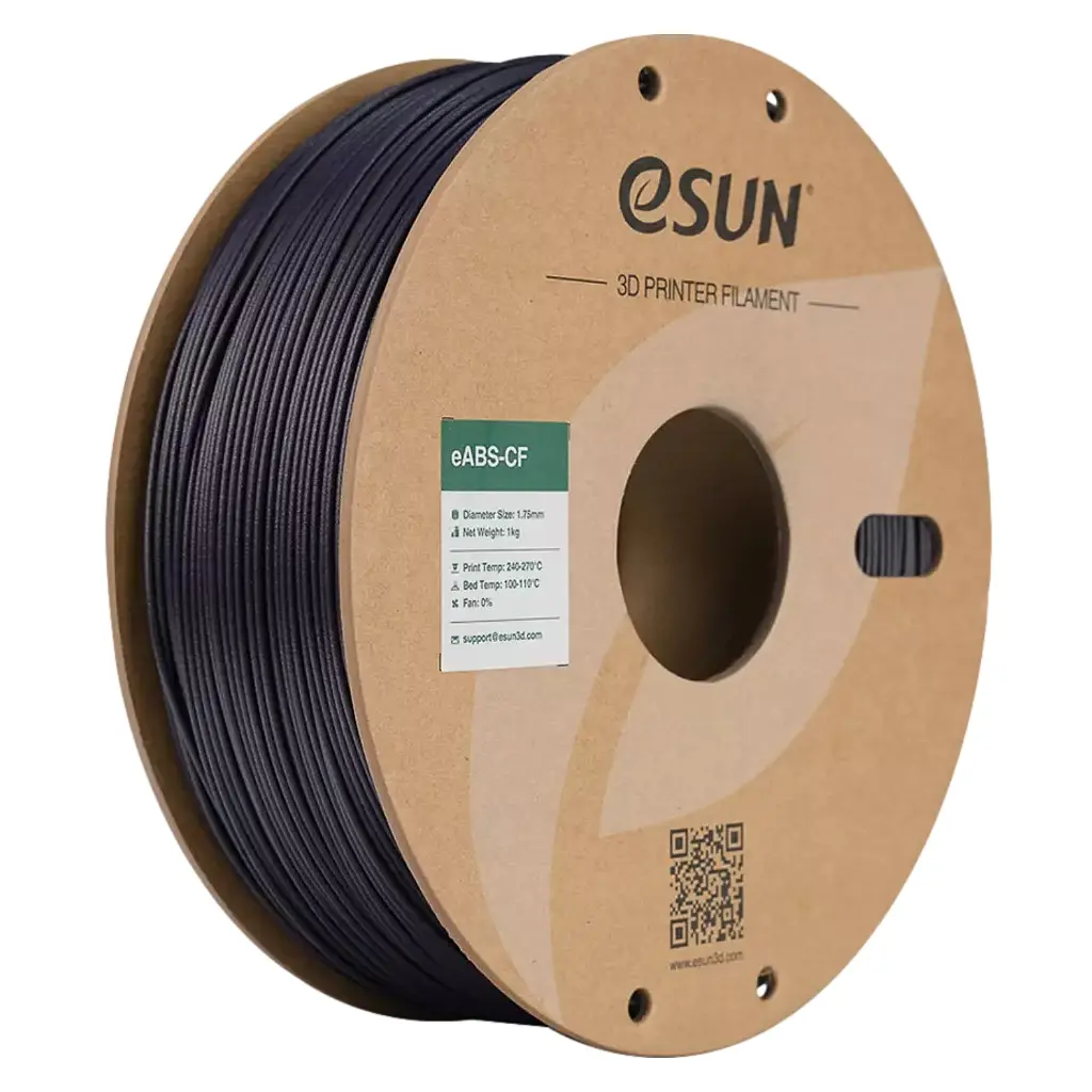 Пластик для 3D-принтера eSUN EABS-CF 1.75 мм 1 кг DARK PURPLE (EABS-CF-P175AZ1)