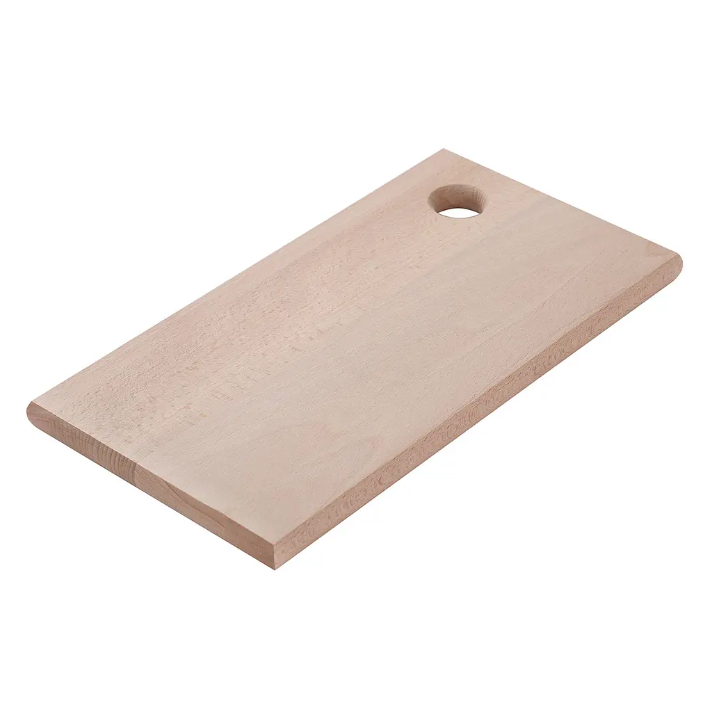 Дошка кухонна обробна дерев'яна з бука 19х30 см Wood&Steel 84948