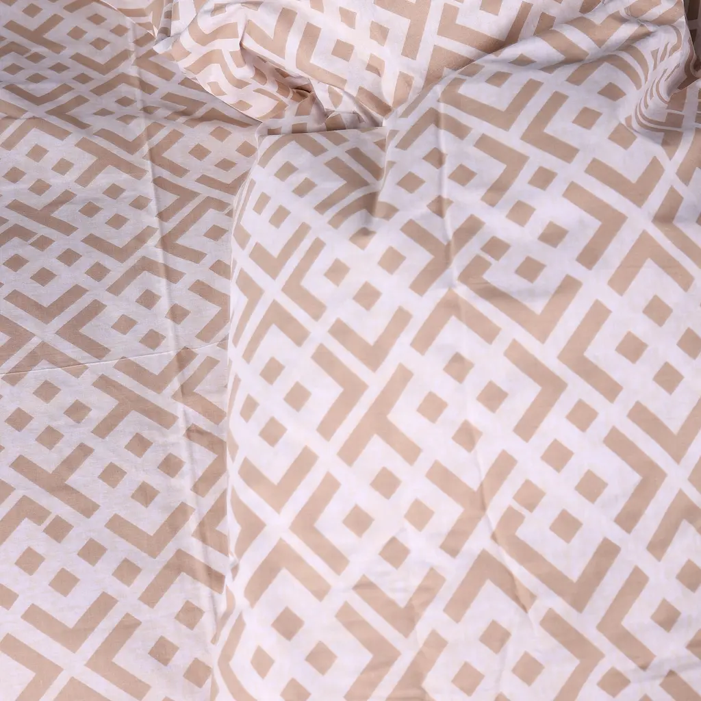 Пододеяльник MirSon бязь Abstract Beige 220х240 см (2200013164630) - фото 10