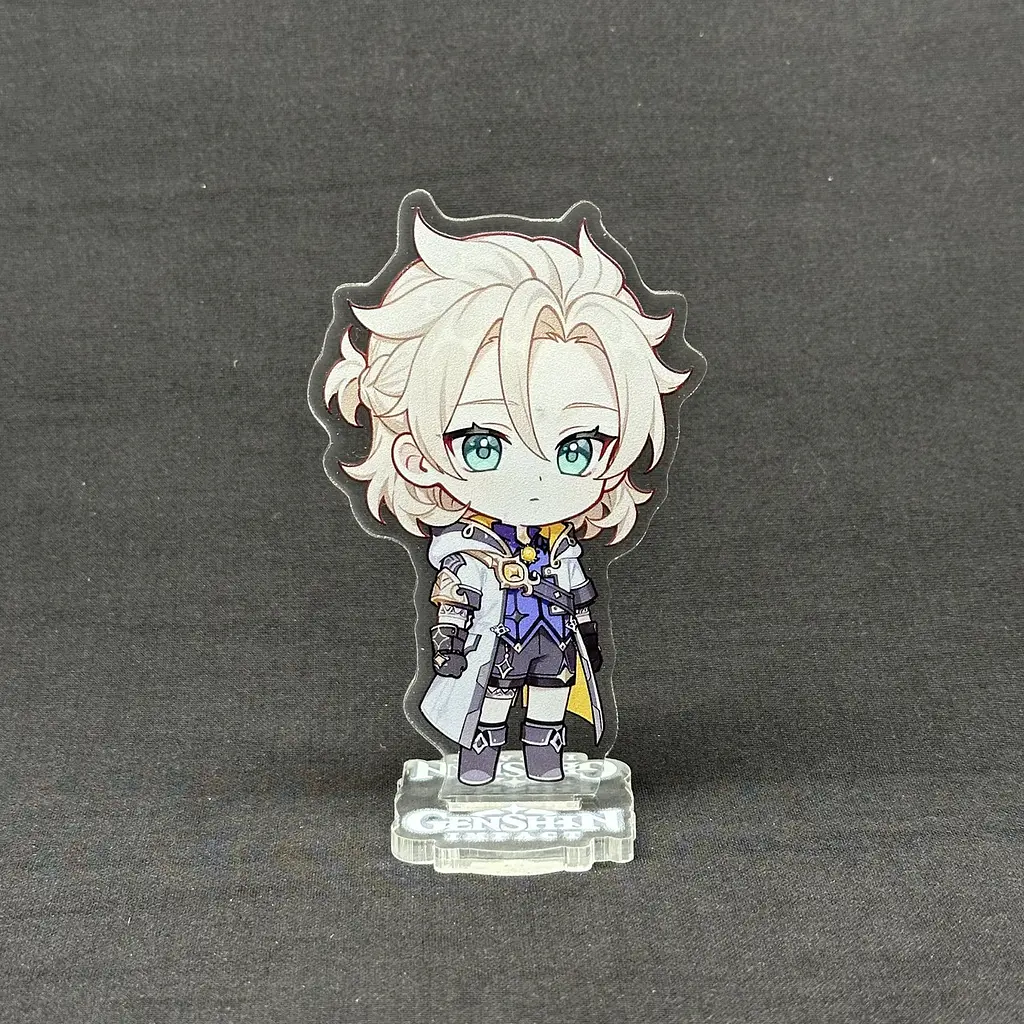 Акрилова колекційна фігурка Геншин Імпакт - Genshin Impact Chibi Альбедо (Albedo) 10 см - фото 2