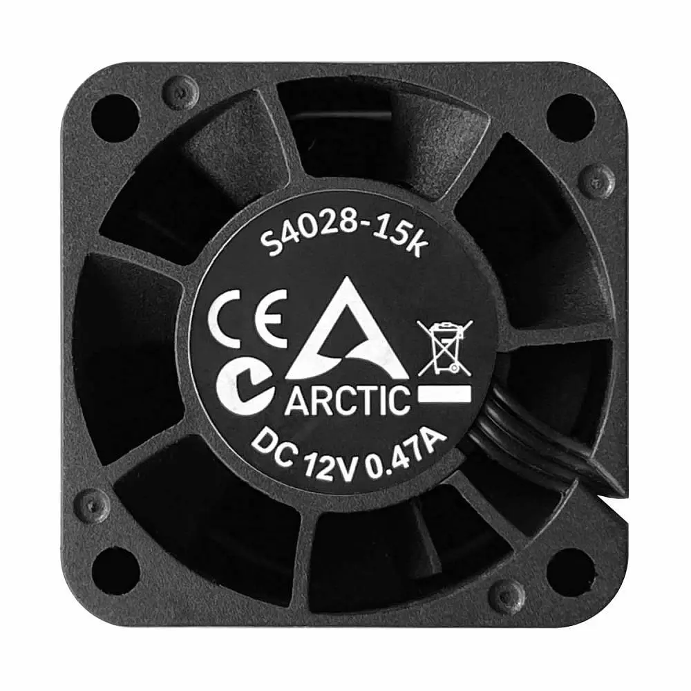 Корпусний вентилятор Arctic 40 мм S4028-15K ACFAN00264A Black - фото 2