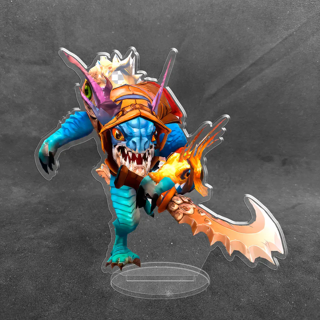 Акрилова колекційна фігурка Dota 2 Slark 1 15 см