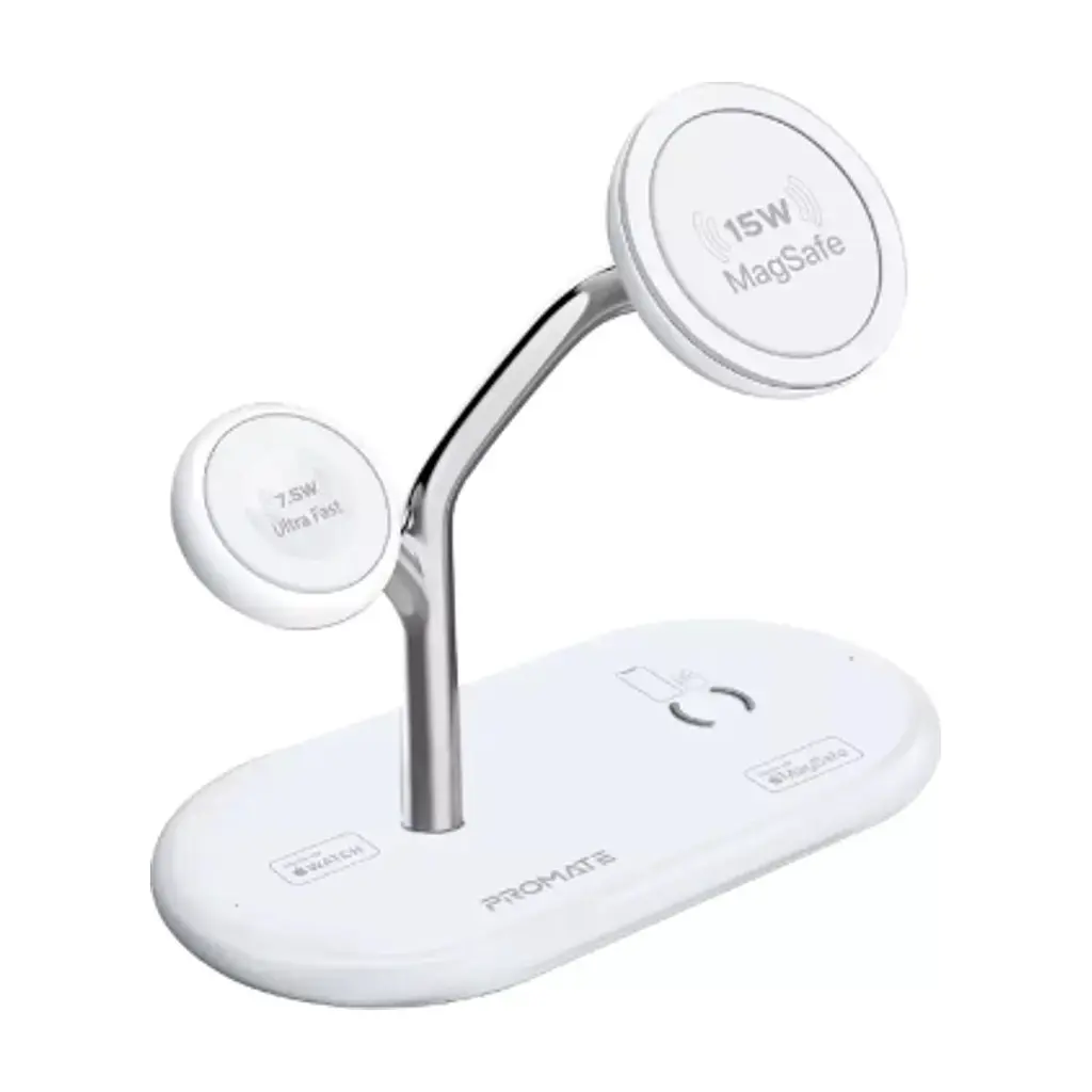 Зарядний пристрій Promate wireless (synergy-pro.white) - фото 2