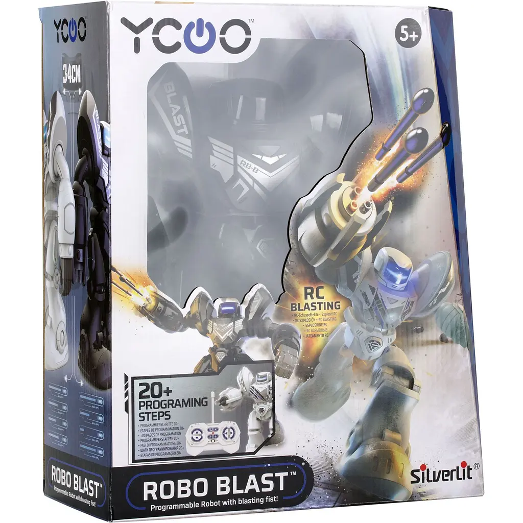 Интерактивный робот Silverlit Robo Blast 34 см (88098/1) - фото 8