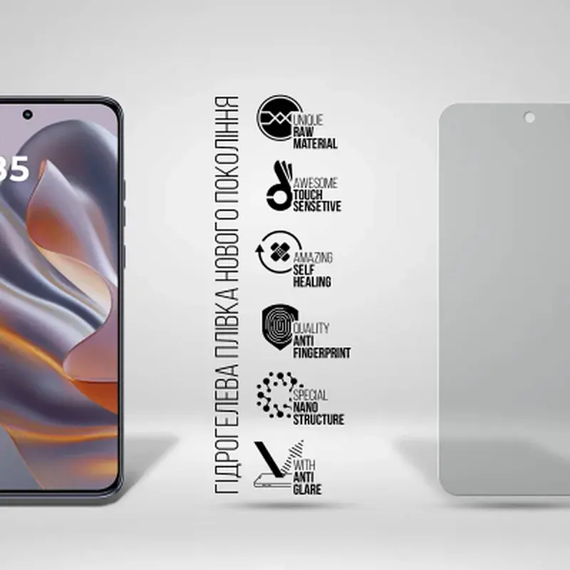 Плівка захисна Armorstandart hydrogel Matte Motorola Edge 60 Neo 5G (ARM89995) - фото 2