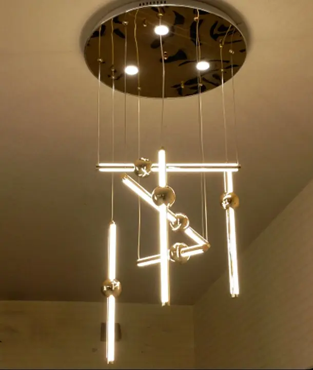 Світильник стельовий Brille підвісний лофт для спальні світлодіодний BL-889S/6 NW 85W G - фото 5