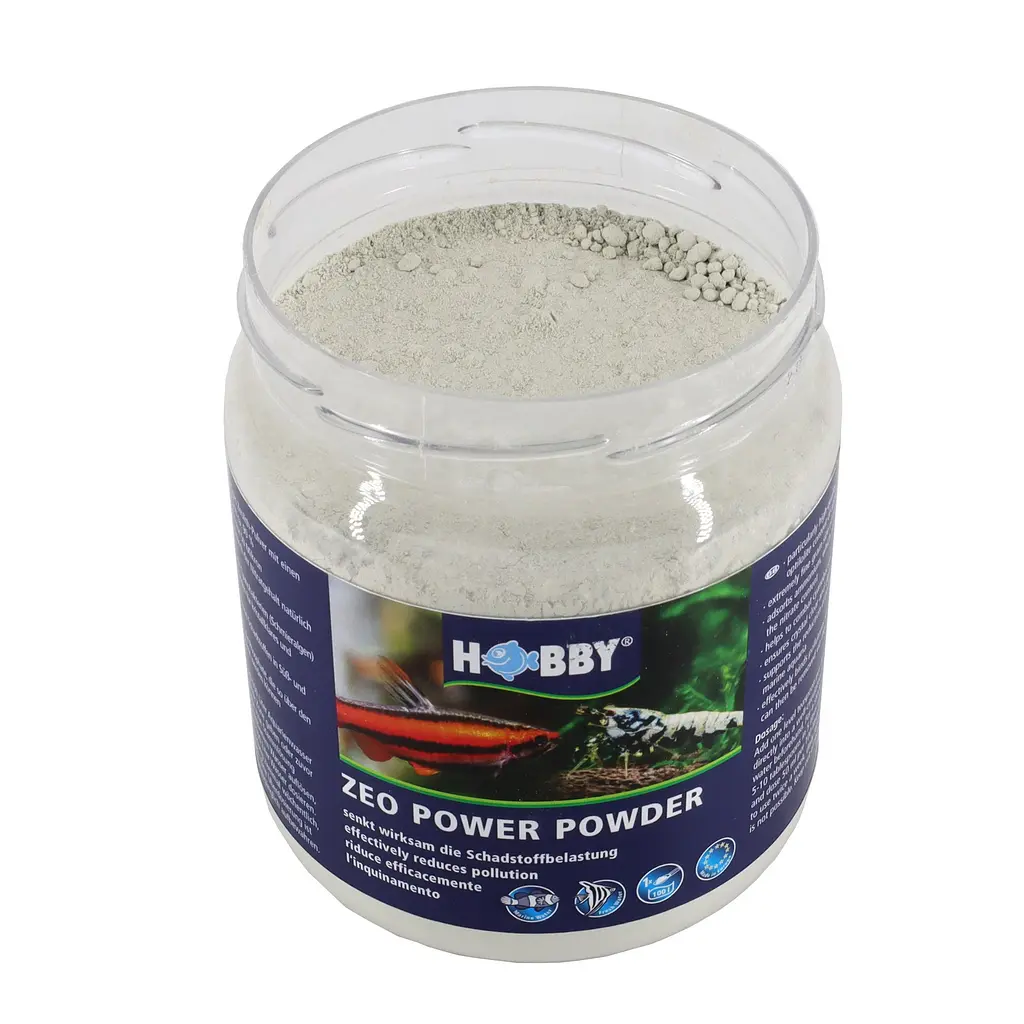 Цеолітовий порошок для очищення акваріума Hobby Zeo Power Powder 350г (51072) - фото 2