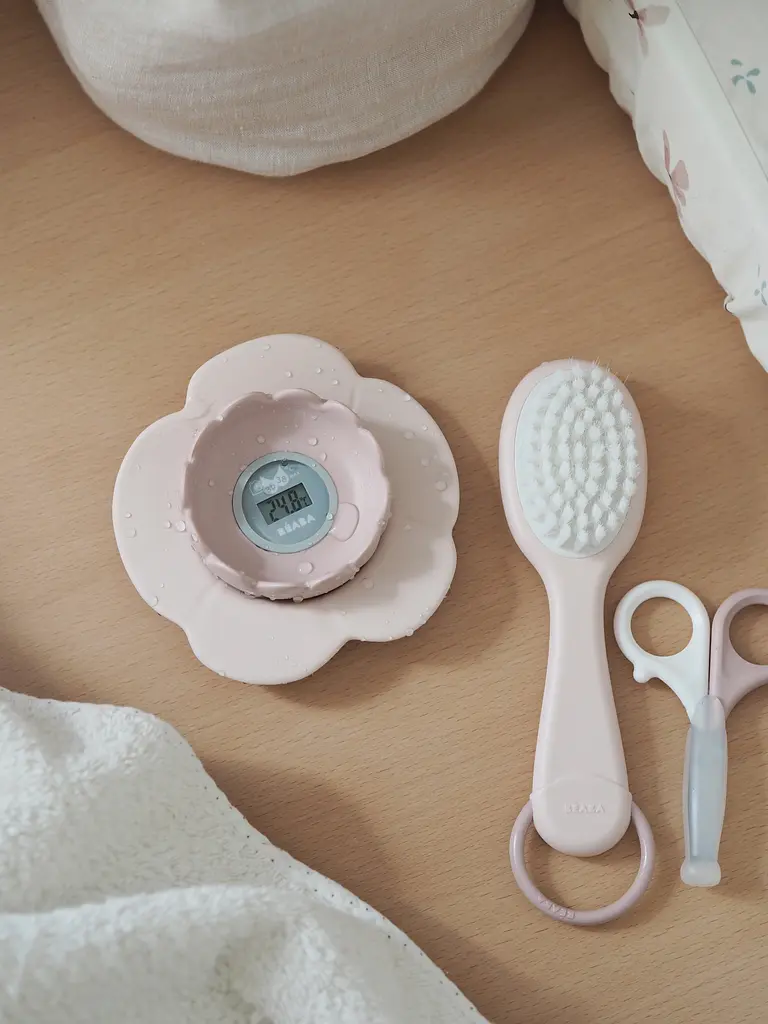 Термометр Beaba Лотос для ванной розовый (920377) - фото 5