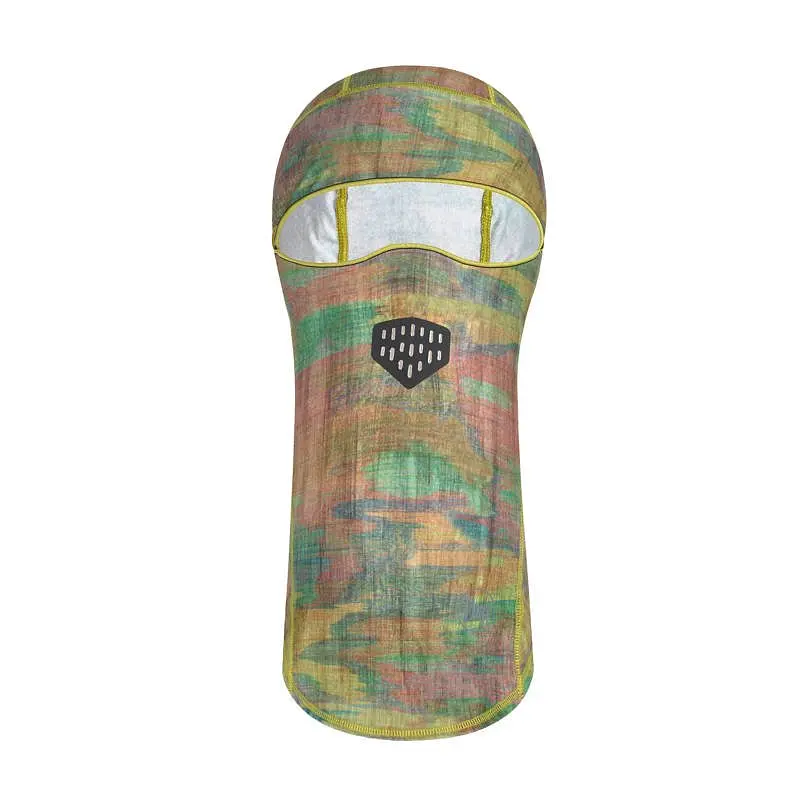 Балаклава Buff Thermonet Hinged Balaclava, Bosky Moss Green Разноцветный - фото 2