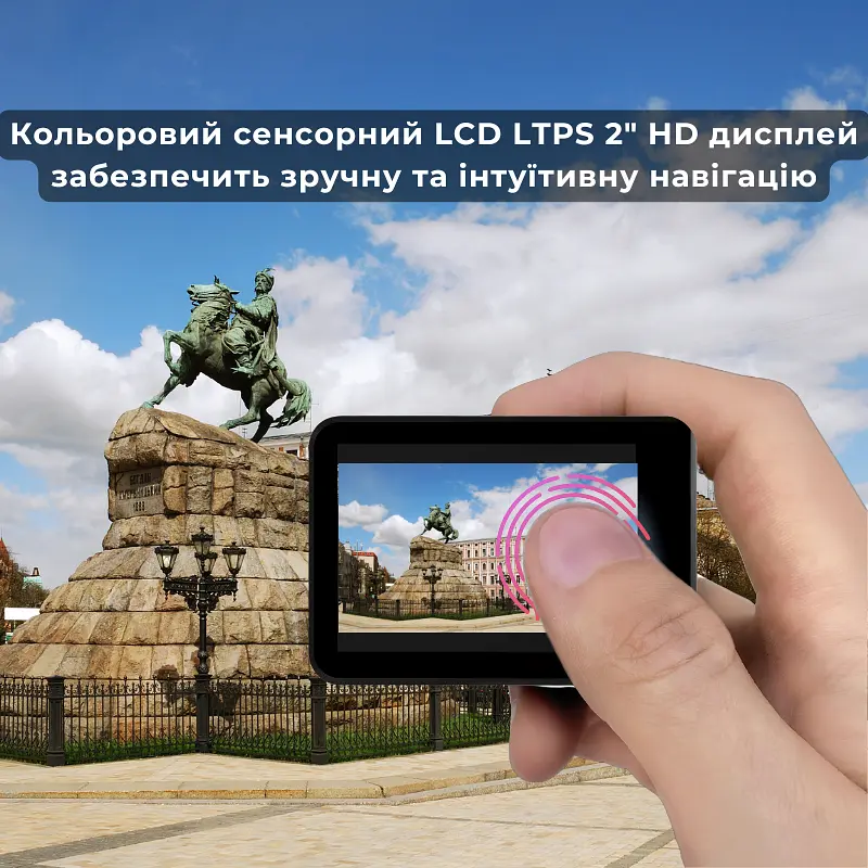 Екшн-камера AIRON ProCam 7 Black - фото 10