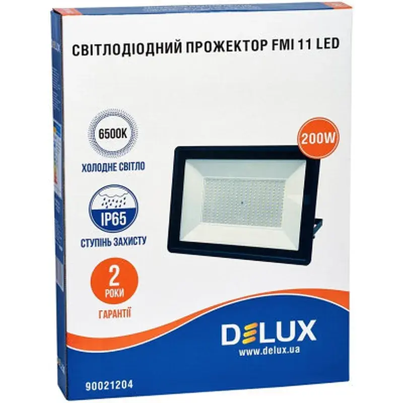 Прожектор Delux FMI 11 LED 200Вт 6500K IP65 (90021204) - фото 2