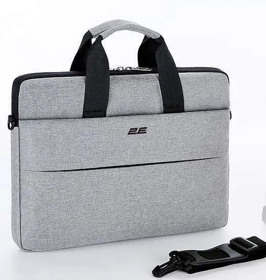 Сумка для ноутбука 2E 2E, Slim Keeper Plus 15.6/16", сірий (2E-CBT2396GR)
